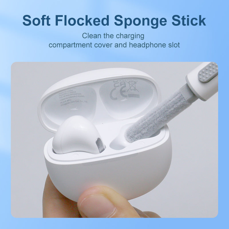 Earbuds Cleaning Pen Retractable Dual Tip