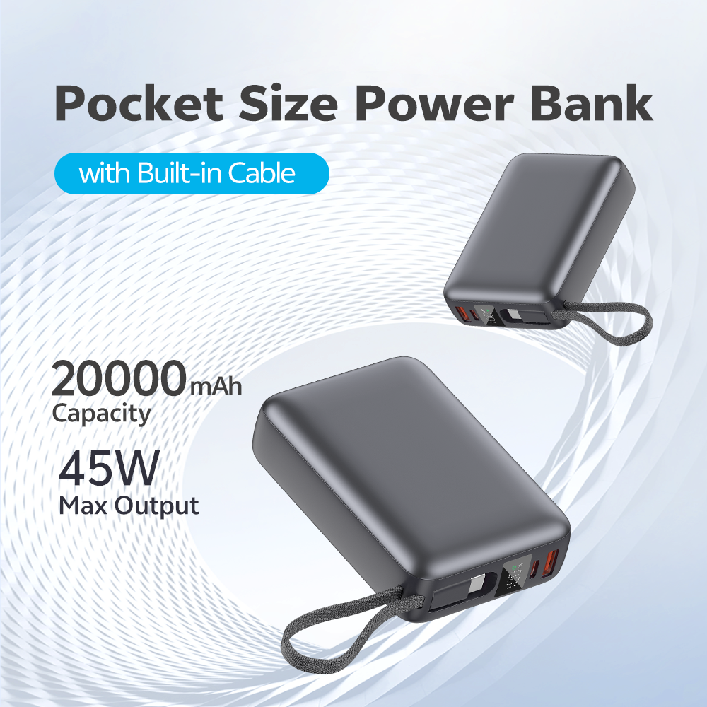 QCY 45W Charger PB20A