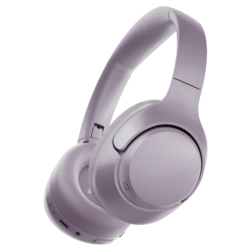 QCY H3 Audífonos Inalámbricos, ANC Híbrida hasta 43dB, 60 Horas de Batería