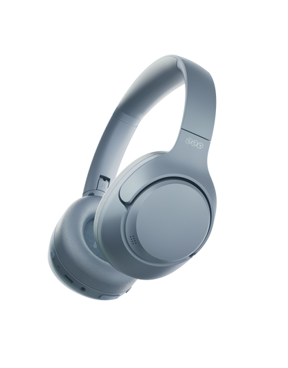 QCY H3 Audífonos Inalámbricos, ANC Híbrida hasta 43dB, 60 Horas de Batería