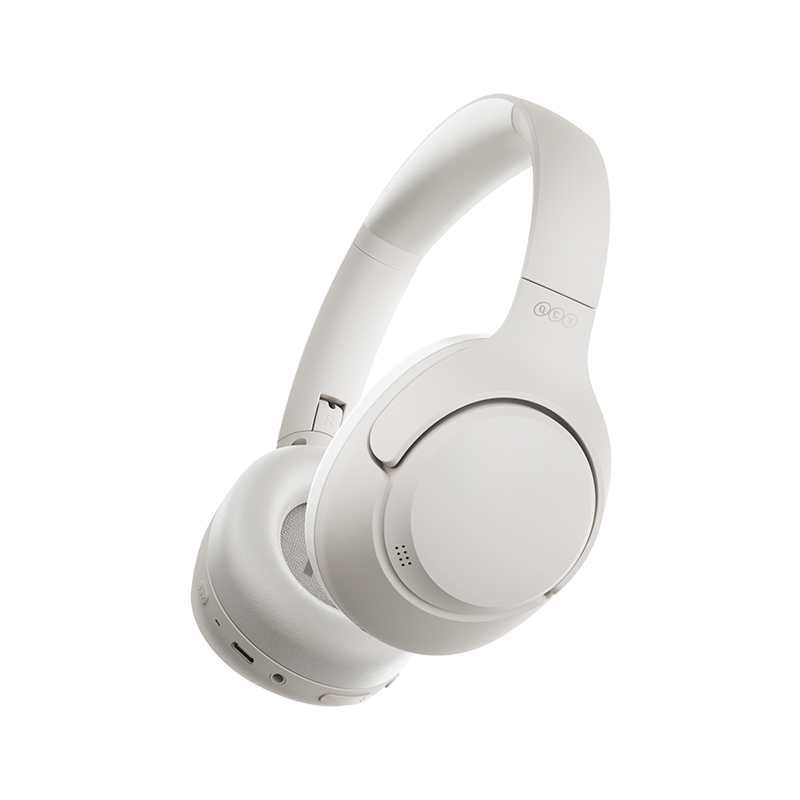 QCY H3 Audífonos Inalámbricos, ANC Híbrida hasta 43dB, 60 Horas de Batería