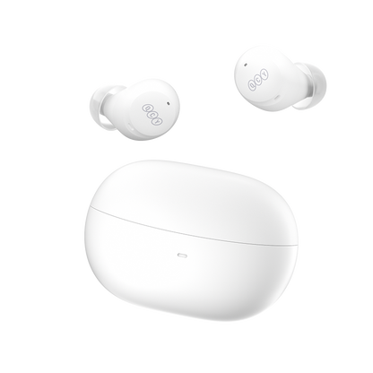 QCY ArcBuds True Wireless Earbuds, 40dB Hybrid ANC, 32H Playtime