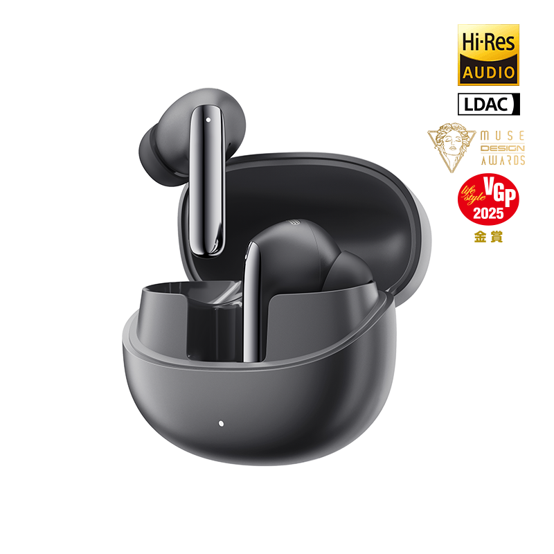 Auriculares inalámbricos QCY MeloBuds Pro, ANC híbrido de 46dB, Hi-Res y LDAC