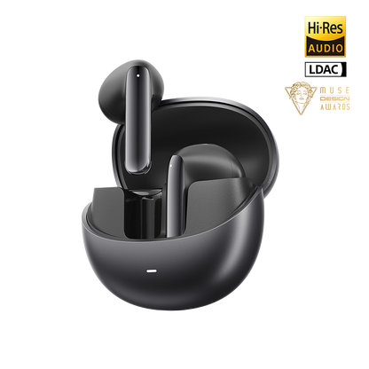 QCY AilyBuds Pro+ True Wireless Earbuds, Adaptive ANC, Hi-Res Audio