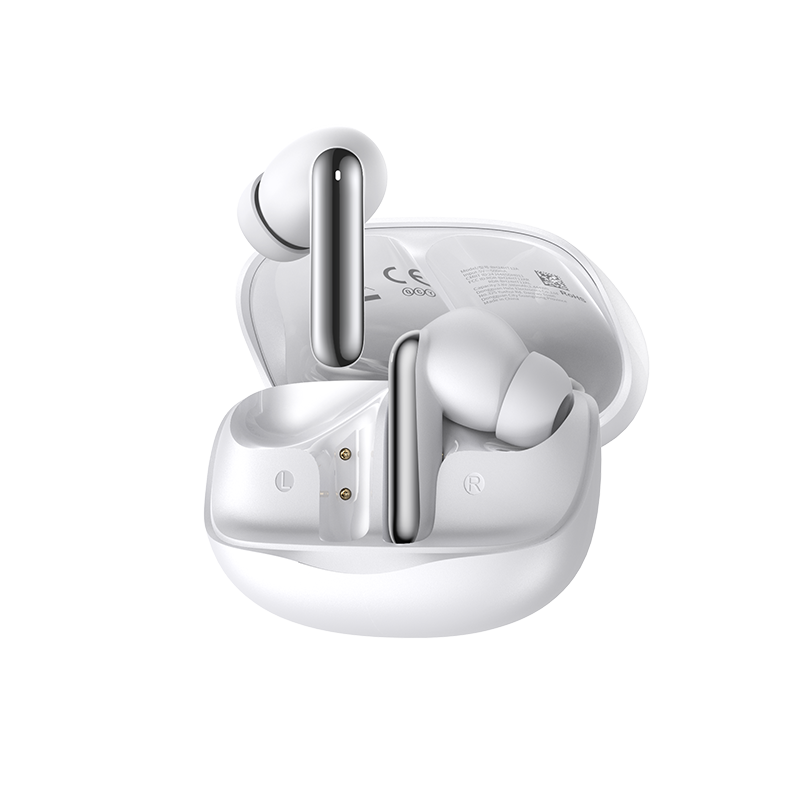 QCY MeloBuds N50 Wireless Earbuds, 45dB Hybrid ANC, 28H Playtime