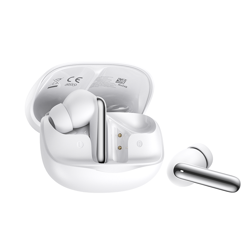 QCY MeloBuds N50 Wireless Earbuds, 45dB Hybrid ANC, 28H Playtime