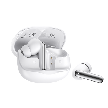 QCY MeloBuds N50 Wireless Earbuds, 45dB Hybrid ANC, 28H Playtime