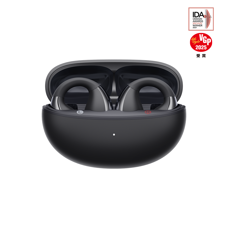 QCY Crossky C30 Audífonos de Clip Abierto, 25 Horas de Batería