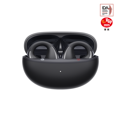 QCY Crossky C30 Audífonos de Clip Abierto, 25 Horas de Batería