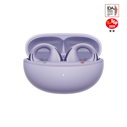 QCY Crossky C30 Audífonos de Clip Abierto, 25 Horas de Batería