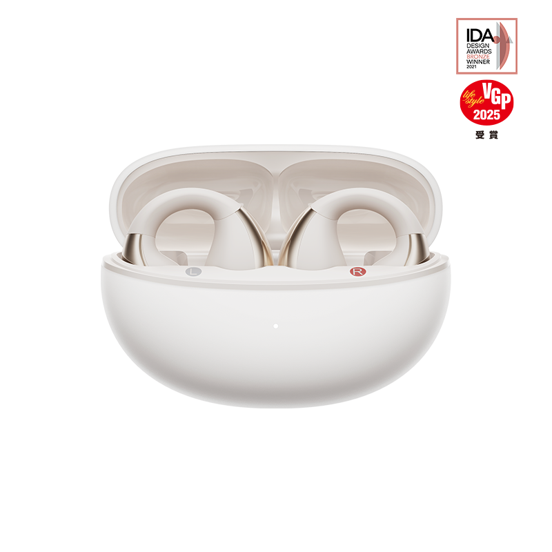 QCY Crossky C30 Audífonos de Clip Abierto, 25 Horas de Batería