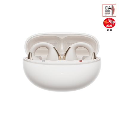 QCY Crossky C30 Audífonos de Clip Abierto, 25 Horas de Batería