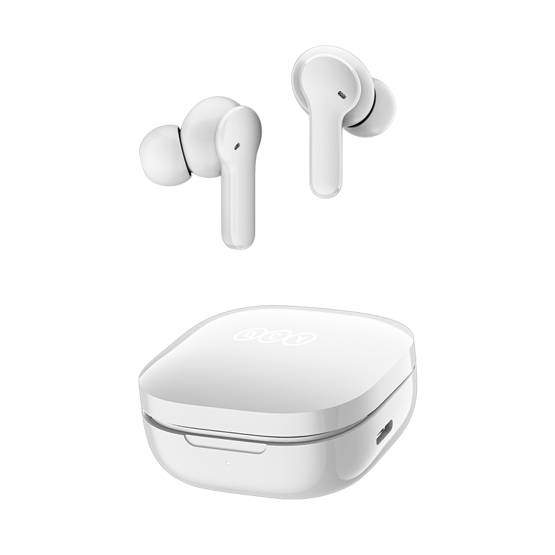 QCY T13 True Wireless Earbuds, ENC Noise Cancelling, 40H Playtime
